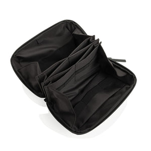 Pochette da viaggio multifunzione Swiss Peak OSLO RCS nero - personalizzabile con logo