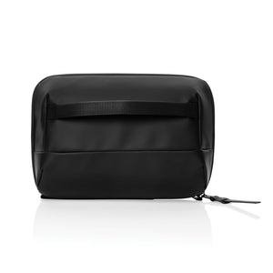 Pochette da viaggio multifunzione Swiss Peak OSLO RCS nero - personalizzabile con logo