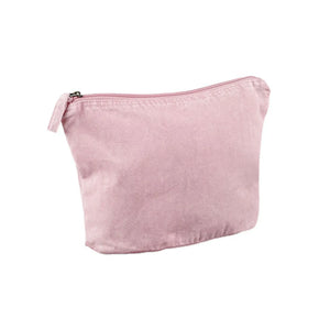 Pochette Garment Dyed rosa - personalizzabile con logo