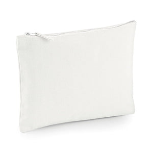 Pochette in Cotone bianco / UNICA - personalizzabile con logo