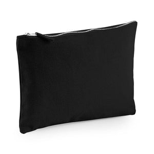 Pochette in Cotone nero / UNICA - personalizzabile con logo