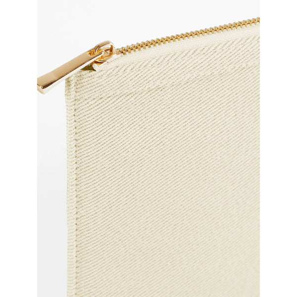 Pochette Puerto Pouch beige - personalizzabile con logo