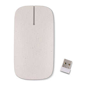 Pokket Wireless Mouse natural - personalizzabile con logo