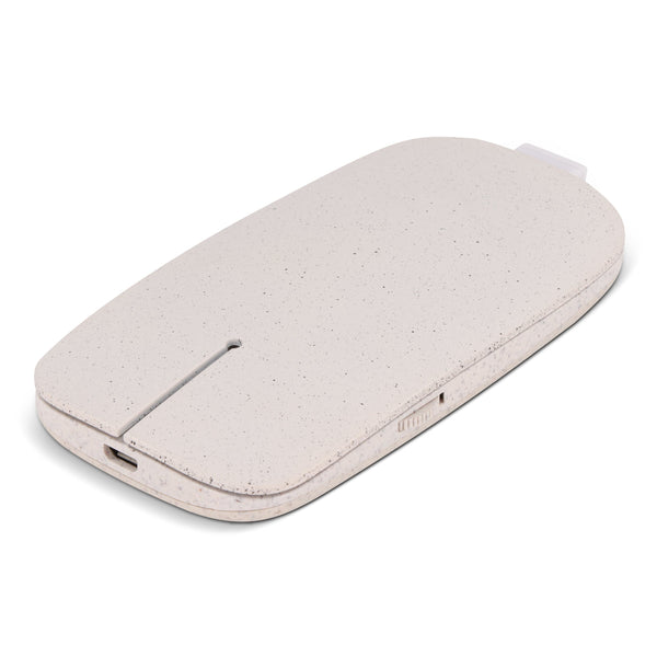 Pokket Wireless Mouse natural - personalizzabile con logo