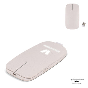 Pokket Wireless Mouse natural - personalizzabile con logo