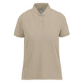 Polo 210 Donna beige / XS - personalizzabile con logo