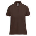 Polo 210 Donna marrone / XS - personalizzabile con logo