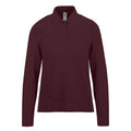 Polo 210 maniche lunghe Donna bordeaux / XS - personalizzabile con logo