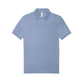 Polo 210 Uomo heather blue / S - personalizzabile con logo
