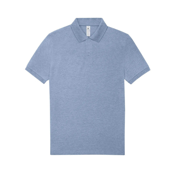 Polo 210 Uomo heather blue / S - personalizzabile con logo