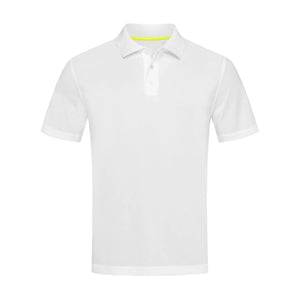 Polo Active 140 bianco / S - personalizzabile con logo
