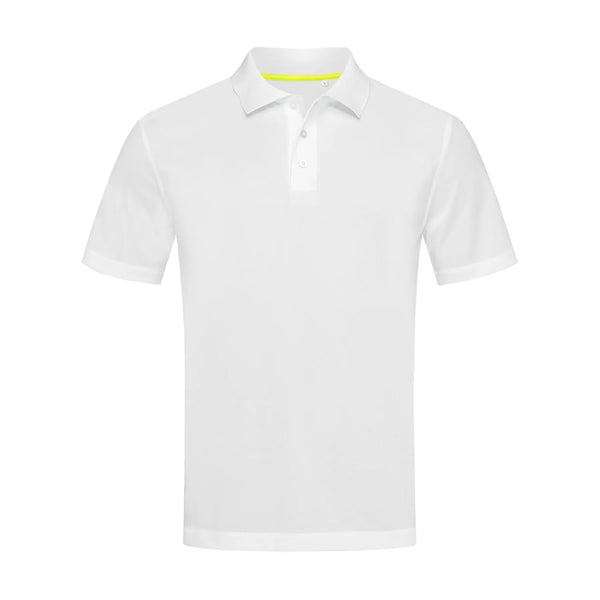 Polo Active 140 bianco / S - personalizzabile con logo
