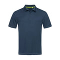 Polo Active 140 blu / S - personalizzabile con logo
