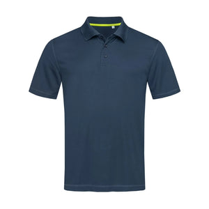 Polo Active 140 blu / S - personalizzabile con logo