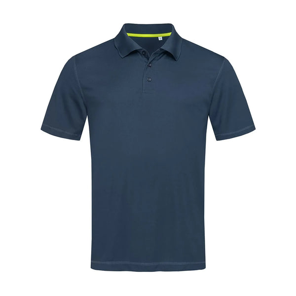 Polo Active 140 blu / S - personalizzabile con logo