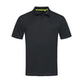 Polo Active 140 nero / S - personalizzabile con logo