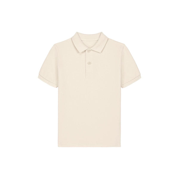 Polo Bambino Iconic Mini Sprinter natural / 3-4/98-104cm - personalizzabile con logo