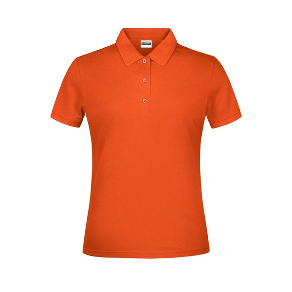 Polo Basic Lady arancione / XS - personalizzabile con logo