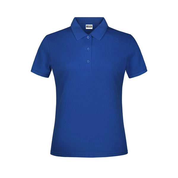 Polo Basic Lady blu / XS - personalizzabile con logo