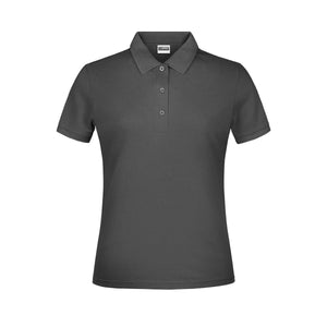 Polo Basic Lady graphite / XS - personalizzabile con logo