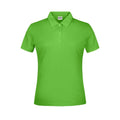 Polo Basic Lady lime-green / XS - personalizzabile con logo