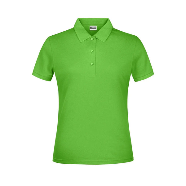 Polo Basic Lady lime-green / XS - personalizzabile con logo