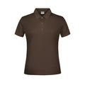 Polo Basic Lady marrone / XS - personalizzabile con logo