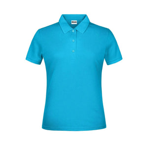 Polo Basic Lady turquoise / XS - personalizzabile con logo