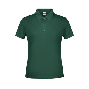 Polo Basic Lady verde / XS - personalizzabile con logo