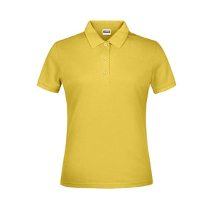Polo Basic Lady yellow / XS - personalizzabile con logo