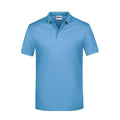 Polo Basic Man azzurro / S - personalizzabile con logo