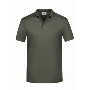 Polo Basic Man dark-grey / S - personalizzabile con logo