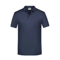 Polo Basic Man navy / S - personalizzabile con logo