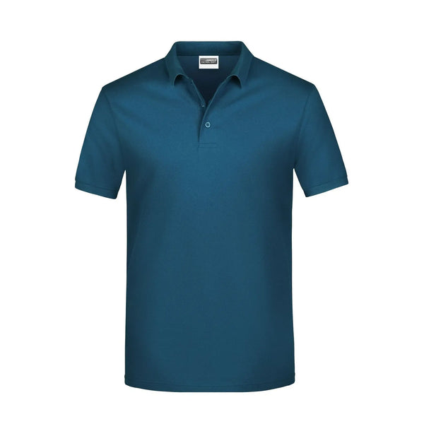 Polo Basic Man petrol / S - personalizzabile con logo
