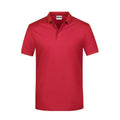 Polo Basic Man rosso / S - personalizzabile con logo
