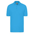 Polo Classic In Cotone azzurro / S - personalizzabile con logo