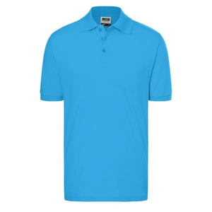 Polo Classic In Cotone azzurro / S - personalizzabile con logo