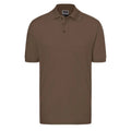 Polo Classic In Cotone marrone / S - personalizzabile con logo