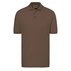 Polo Classic In Cotone marrone / S - personalizzabile con logo