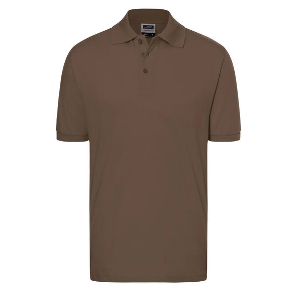 Polo Classic In Cotone marrone / S - personalizzabile con logo