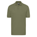 Polo Classic In Cotone olive / S - personalizzabile con logo