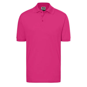 Polo Classic In Cotone rosa / S - personalizzabile con logo