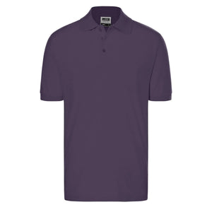 Polo Classic In Cotone viola / S - personalizzabile con logo