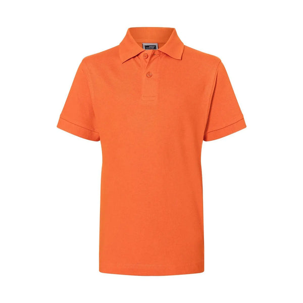 Polo Classic Junior arancione / XS - personalizzabile con logo