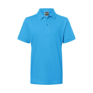 Polo Classic Junior azzurro / XS - personalizzabile con logo