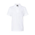 Polo Classic Junior bianco / XS - personalizzabile con logo