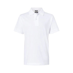 Polo Classic Junior bianco / XS - personalizzabile con logo