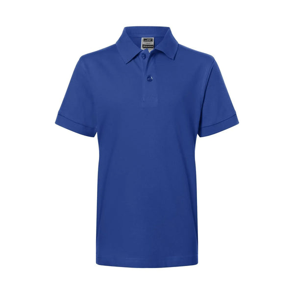 Polo Classic Junior blu / XS - personalizzabile con logo
