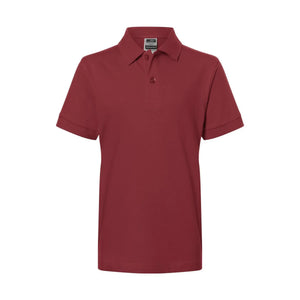 Polo Classic Junior bordeaux / XS - personalizzabile con logo