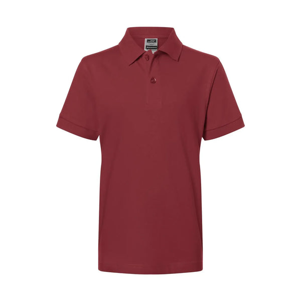 Polo Classic Junior bordeaux / XS - personalizzabile con logo